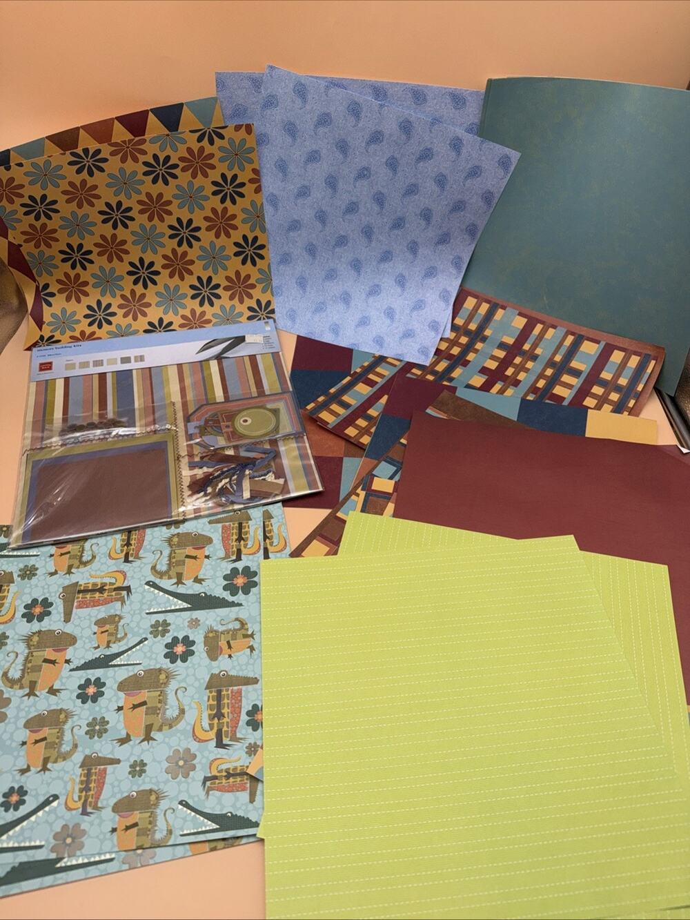 Scrapbooking Kit And Paper 12x12 Paper Scrapbook 20 Page